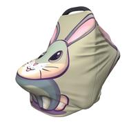 Cute little bunny Versatile full-print Stroller Chair Cover/Nursing Cover, specially designed for your baby
