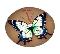 Cute little butterfly 48" Patterned brushed Christmas tree skirt | Suitable for 30-, 36-, or 48-inch trees | Perfect Christmas party decoration