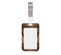 Cute Little Butterfly Card Badge Holder Card Protector Suitable for Office Workers Managers and Employees