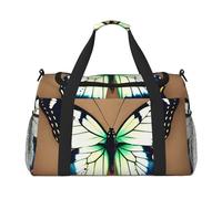 Cute Little Butterfly Hand Travel Bag.Fashionable Design, Large Storage Capacity, Suitable For Business Trips And Short Trips., Black, One Size