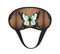 Cute Little Butterfly It is a Black-Rimmed Eye mask. The Soft Eye mask can Improve Sleep Quality and is Suitable for Indoors, Outdoors and Traveling.