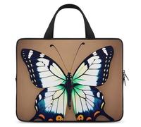 Cute Little Butterfly Laptop Bag Durable Laptop Sleeve Water-Resistant Notebook Bag for Computer Or Tablet