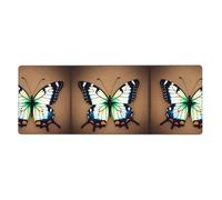Cute little butterfly Mouse pad,11.8 x 31.5 inches, with a printed design, suitable for office use, gaming, and Office.