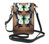 Cute little butterfly Small Cell Phone Purse Women's small crossbody bag with adjustable shoulder strap