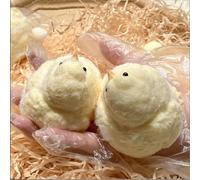 Cute Little Chick Squeeze Fun Toy | Squishy Chicken Fidget Toy | Handmade Squishy Chick Stress Squeeze Toy | Silicone Sensory Fidget Toys | Squeeze Toy For Adults Kids Stress Relief