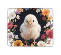 Cute Little Chicks Gaming Mouse Pad Non-Slip Rubber Base Laptop Mouse Mat for Home Computer Mousepad 10 X 12 Inch