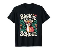 Cute Little Deer Happy First Day of School T-Shirt