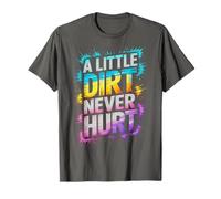 Cute Little Dirt Never Hurt Mud Run Mudding Buddies Muddy T-Shirt