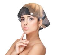 Cute Little Dog Jack Russell Terrier,Adjustable Silk Hair Wrap Adult's Satin Sleeping Cap Hair Women's Elastic Sleep Bonnet