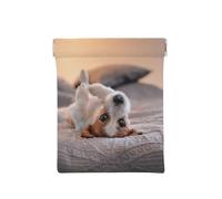 Cute Little Dog Jack Russell Terrier, Squeeze Top Wallet Women Storage Bag Small Coin Purse Change Pouch