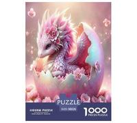 Cute Little Dragon 1000 Piece Jigsaws for Adults Educational Games Beautiful Home Decoration Challenge High Difficulty 38x26cm/1000pcs