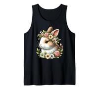 Cute Little Easter Bunny for Kids Easter Gift for Girls Tank Top