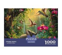 Cute Little Elephant Puzzles 1000 Pieces for Adults -。 Puzzles for Adults 1000 Piece Puzzle Classic Educational Games -jungle Animals- Beautiful Decoration Puzzle -70x50cm/1000pcs