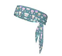 Cute Little Fox Sports Head Tie. Comfortable, Breathable, Fashionable, Unisex, Suitable for Running, Yoga, Fitness and Other Sports.