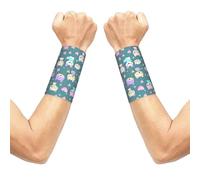 Cute little fox Wrist sleeve.Elastic Athletic Sleeve Pair,