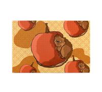 Cute Little Hamster Adult Wooden Jigsaw Puzzle 1000 Pieces for The Perfect Visual Feast! 1000pcs