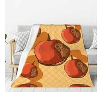 Cute Little Hamster Flannel Throw Blanket 60"x50", Soft, Compact, and Durable for Everyday Use and Handling