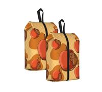 Cute Little Hamster Print Shoe Storage Bag, One Size Waterproof Shoe Pouch with Handle, for Gym Travel and Daily Use Organizer