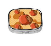 Cute Little Hamster Square mini Pill Box, Travel Pill Box, can be Put into Wallet or Pocket to Store a Variety of Small Items