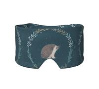 Cute Little Hedgehog, Full Eye Covers Light Blocking Eye Mask Sleep Eye and Ear Muffs