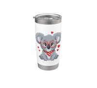 Cute Little Koala Hearts for Koala Lovers and Couples Stainless Steel Insulated Tumbler
