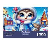 Cute Little Lamb Jigsaws for Adults Impossible And Difficult Challenge 1000 Piece Cute Little Lamb Challenging Puzzle Games Educational Games There Are Letters on The Back 70x50cm/1000pcs