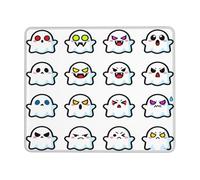 Cute Little Man Gaming Mouse Pad Non-Slip Rubber Base Square Mouse Mat for Home Computer Mousepad 10 X 12 Inch