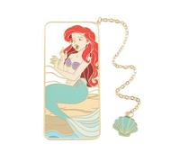 Cute Little Mermaid Anime Metal Book Mark -Metal Bookmarks Anime Fans Collection Accessories Reading Marker Gift for Book Lovers Women Girls Kids (Happy Mermaid)