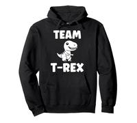 Cute little minimalist tyrannosaurus dinosaur Team t-rex Pullover Hoodie