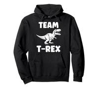 Cute little minimalist tyrannosaurus dinosaur Team t-rex Pullover Hoodie