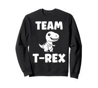 Cute little minimalist tyrannosaurus dinosaur Team t-rex Sweatshirt