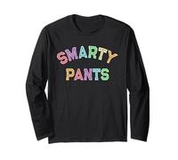 Cute Little Miss Smarty Pants University Mr High School Long Sleeve T-Shirt