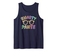 Cute Little Mr Smarty Pants Reading School University I'm So Tank Top