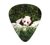 Cute Little Panda Guitar Plectrums 12 Pieces For Ukulele Bass Instrument Accessories