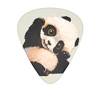 Cute Little Panda Guitar Plectrums 12 Pieces Set =>> Comfortable In The Hand With Smooth Edges Three Thicknesses To Match