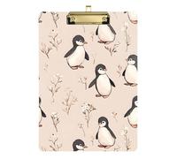 Cute Little Penguin clipboard Doctor Acrylic Cute for Softball Coaches clipboard Teacher Size 9 x 12