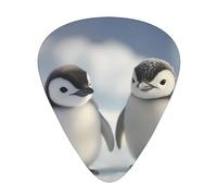 Cute little penguin Durable guitar picks - three thicknesses of thin, medium and thick are available, suitable for guitar, bass, electric guitar and ukulele