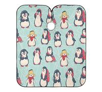 Cute Little Penguin Haircut Capes Adjustable Hairdressing Apron Lightweight Hair Cutting Gown For Barbers Home Beauty Shops 140X168Cm