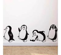 Cute Little Penguin Wall Sticker Home Decor Children's Room Living Room Background Decoration Mural Art Decals Animal Stickers