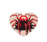 Cute little red spider Car air freshener, 4-pack, suitable for passenger compartments, trucks, and SUVs.