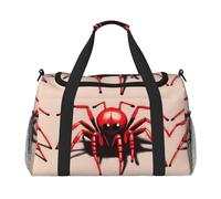 Cute little red spider It is a hand-held crossbody travel bag with large capacity and multi-functions, a must-have for outdoor travel