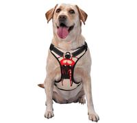 Cute Little red Spider Medium Printed pet Traction Vest for Pets to wear When Walking The Dog or Climbing Mountains