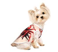 Cute little red spider Pet Breathable Sleeveless T-shirt L for Small Dogs and Cats Soft, Lightweight, Stylish