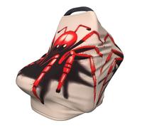 Cute little red spider Versatile full-print Stroller Chair Cover/Nursing Cover, specially designed for your baby