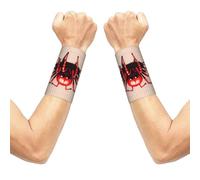 Cute little red spider Wrist sleeve.Elastic Athletic Sleeve Pair,