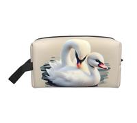 Cute Little swan Large Capacity Toiletry Bag, Lightweight Travel Wash Bag with Padding, for Men Women
