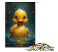 Cute Little Yellow Duck 1000 Piece Jigsaw Puzzles for Adults for Gifts Best Gift Suitable for And Teenager 14 And Up 1000 PCS