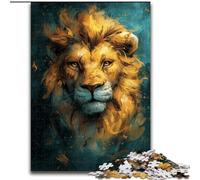 Cute Little Yellow Lion 1000 Piece Jigsaw Puzzles for Teenagers, Staycation Kill Time Birthday Present, Gifts, Wall Art for 14+ (50x75cm)