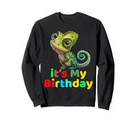 Cute Lizard Birthday for All Kids in the Family Sweatshirt