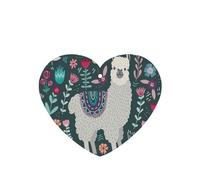 Cute Llama Floral Printing 10 Pcs Car Air Freshener Hanging Sheets Scented Hanging Sheets With Rope For Home